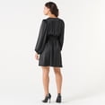 thumbnail image 4 of DV Robe croisée en satin, 4 of 4