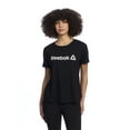 thumbnail image 1 of Reebok Women's Identity Short-Sleeve Jersey T-Shirt – All-Day Soft Comfort, 1 of 6