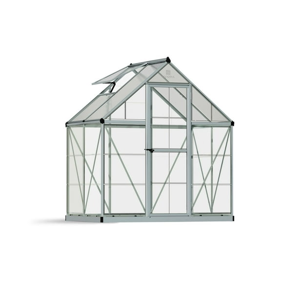 CANOPIA by PALRAM Hybrid 6 ft. x 4 ft. Greenhouse Kit - Silver