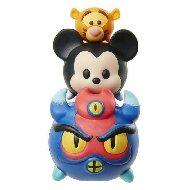 Figurines 3 personnages Fred/Mickey/Tigrou Tsum Tsum de la série 3 de Disney
