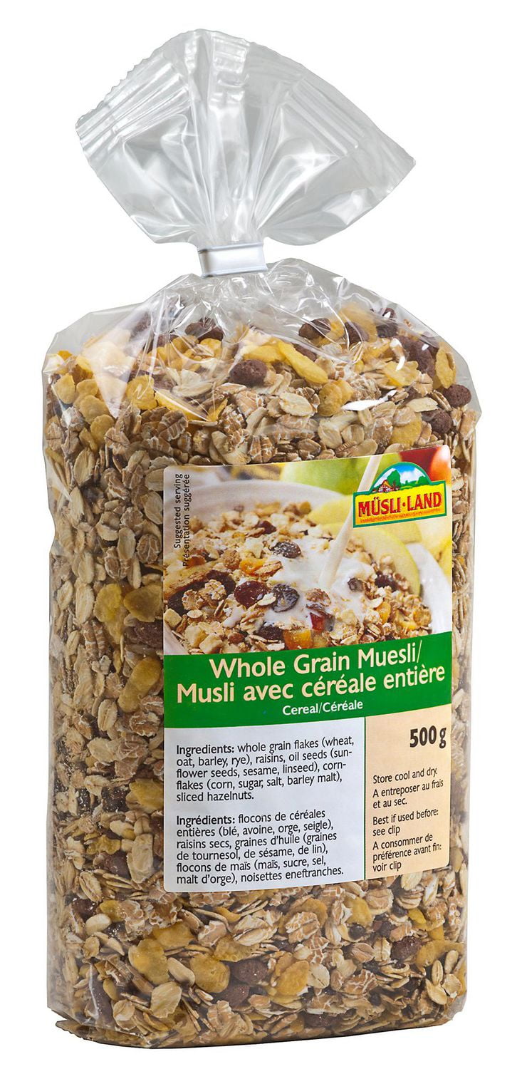 MuesliLand Whole Grain Muesli Cereal Walmart Canada