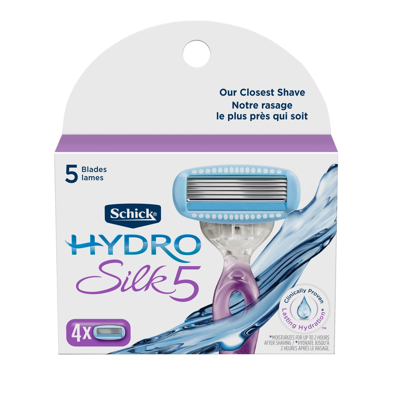 schick hydro silk 5 trimstyle women's razor refill