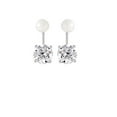 thumbnail image 1 of Luxury Designs Interchangeable ear jacket & Pearl studs, 1 of 4