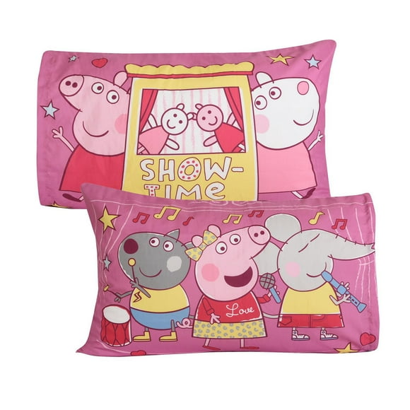 Peppa Pig 2-Pack Kids Pillowcases