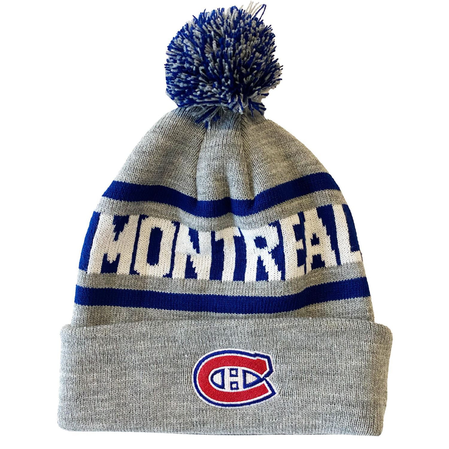 NHL Men's Montreal Canadiens Lines Beanie
