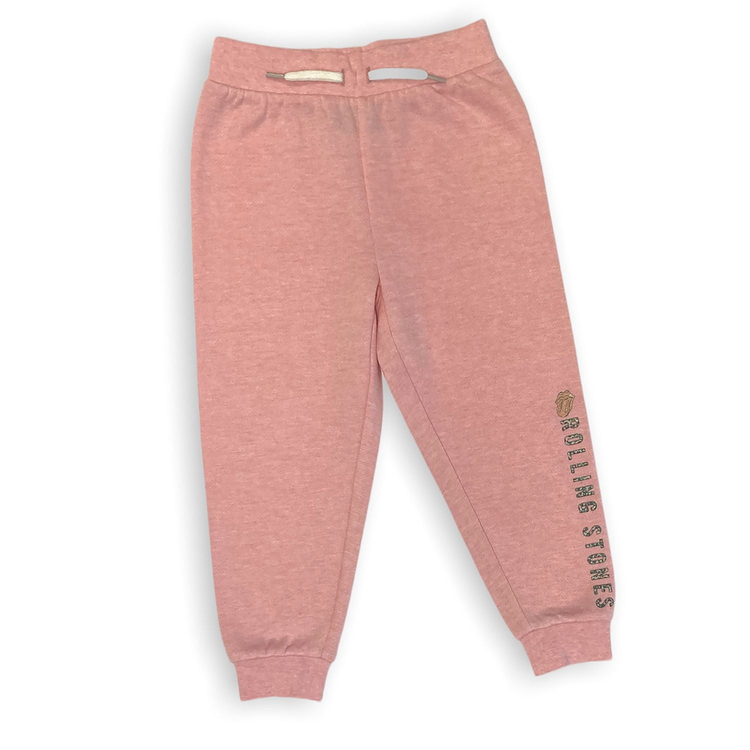 Rolling Stones Toddler girls long jogger with elastic waist and tie