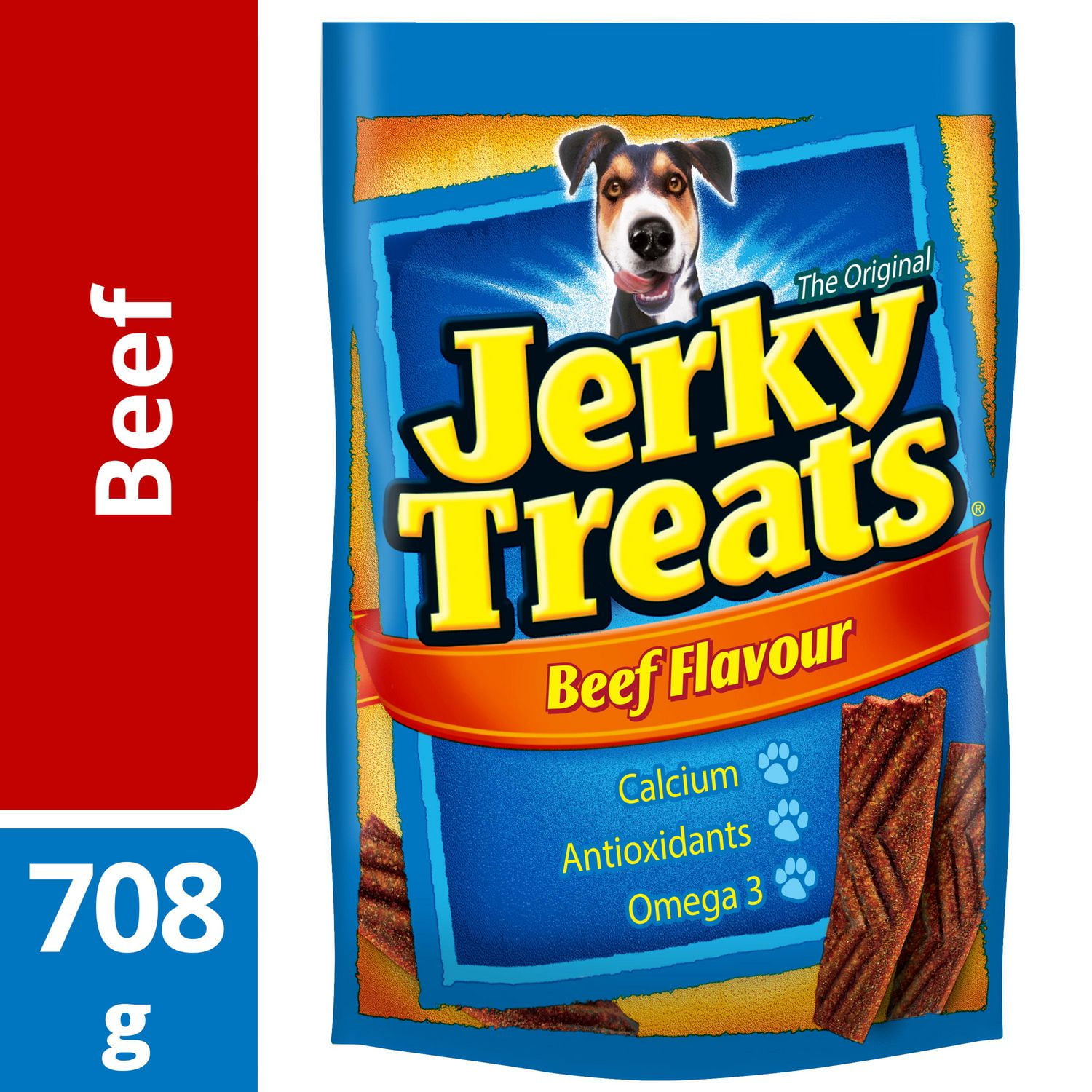 Jerky Treats Beef Flavour Dog Snacks 708g Walmart