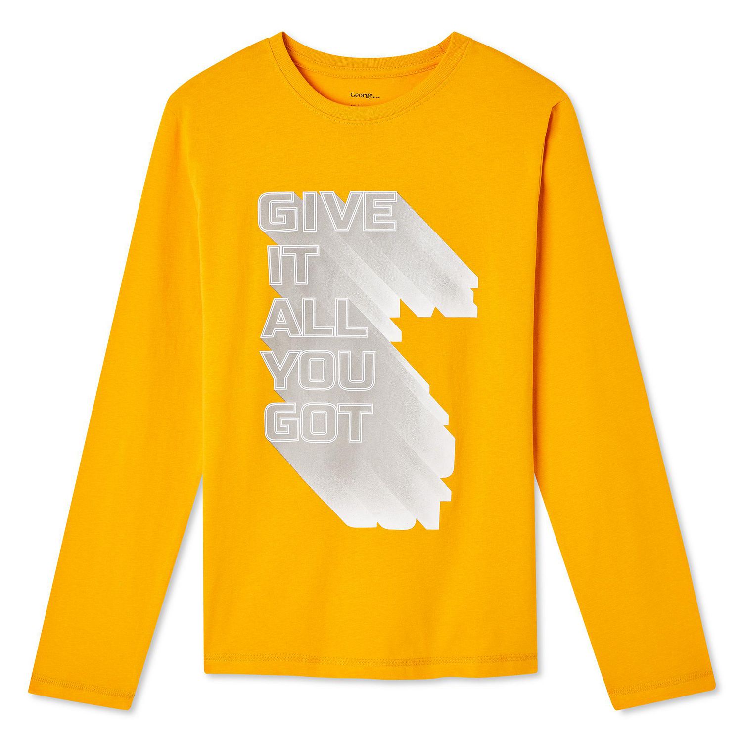 T-shirt Manches Longues Enfant - Coupe Confortable En Coton - Uni - Fille Et Garçon