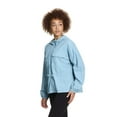 thumbnail image 3 of Reebok Women’s Reflex Woven Full-Zip Jacket with Pockets and Adjustable Waist, 3 of 6