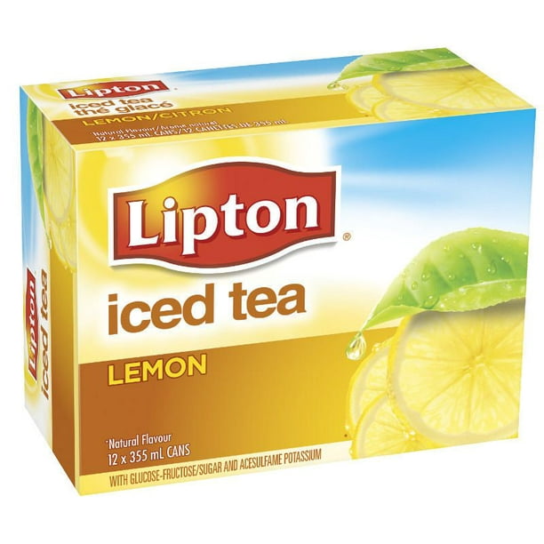 Lipton Thé glacé citron 12 x 355 ml