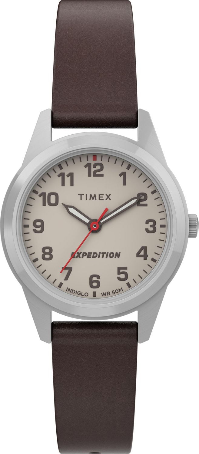 Timex Expedition Field Mini Leather Strap Watch Walmart