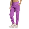 thumbnail image 1 of Reebok Women’s ‘Feels Good’ Cargo Jogger Utility Sweatpants, 1 of 6