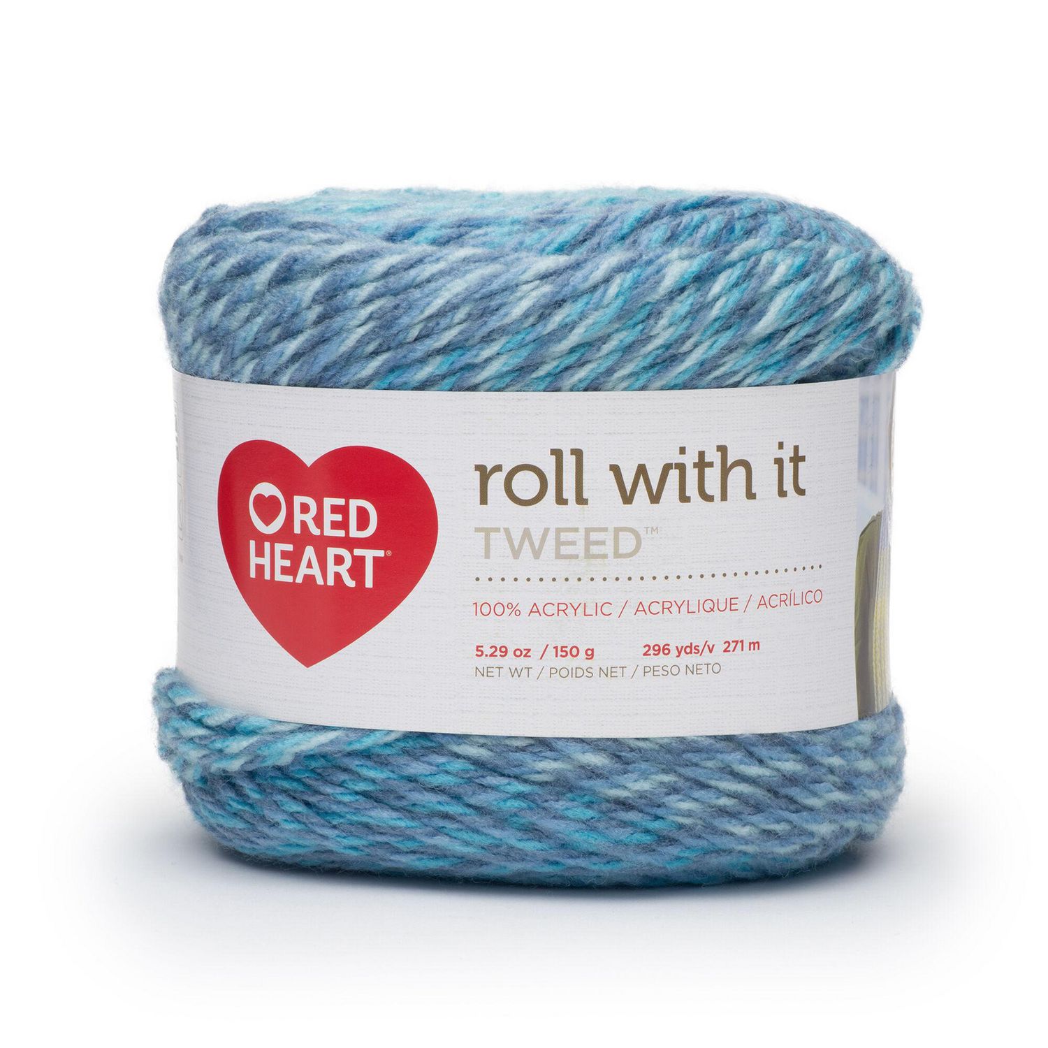 red heart roll with it yarn patterns