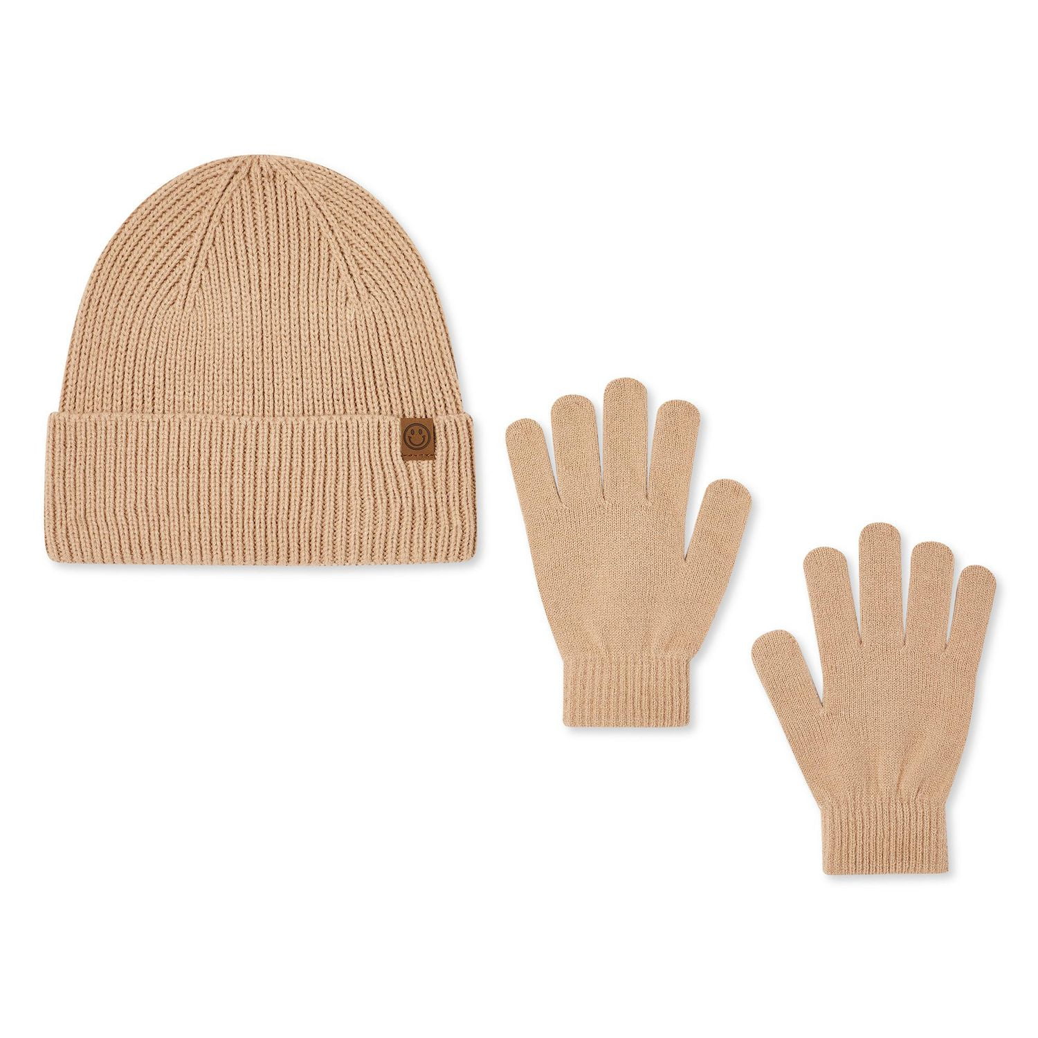 George Girls' Turn Cuff Toque and Gloves 2-Piece Set