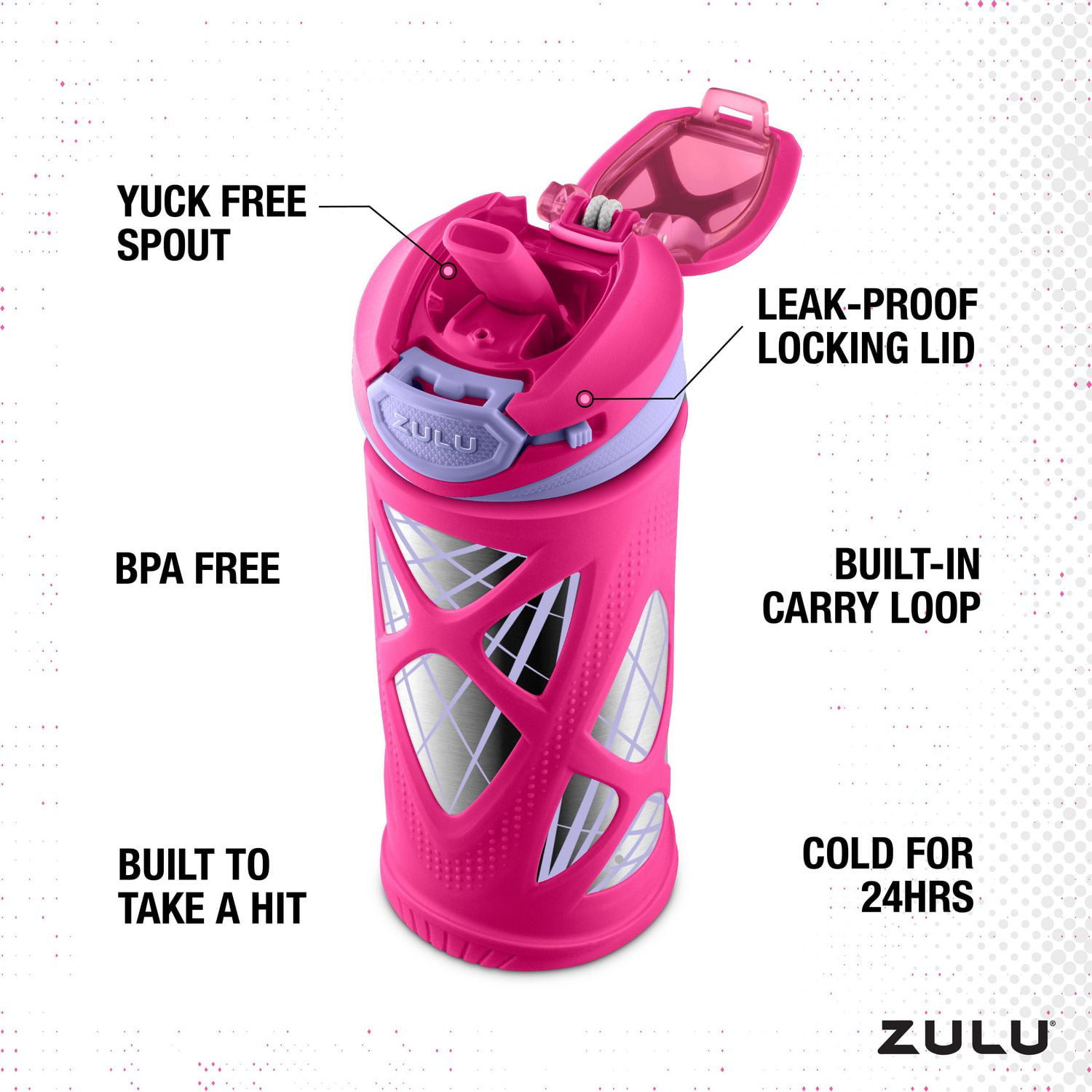 Zulu fashion echo water bottle