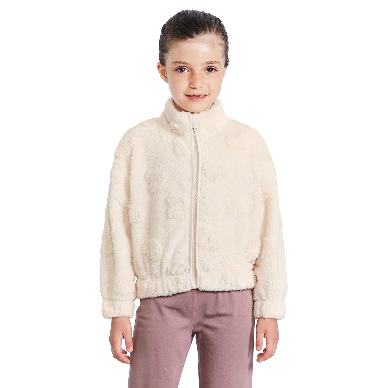 George Girls' Carved Fleece Jacket