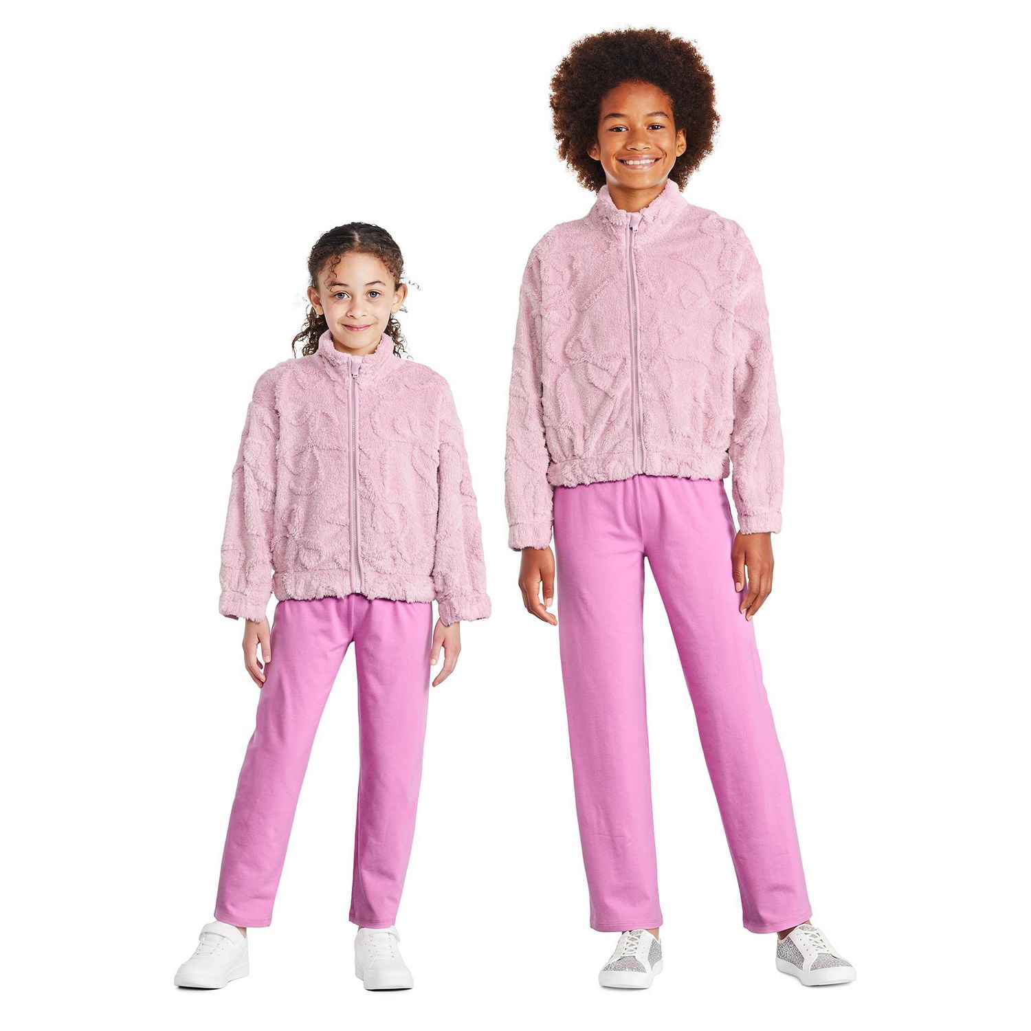 George Girls' Carved Fleece Jacket