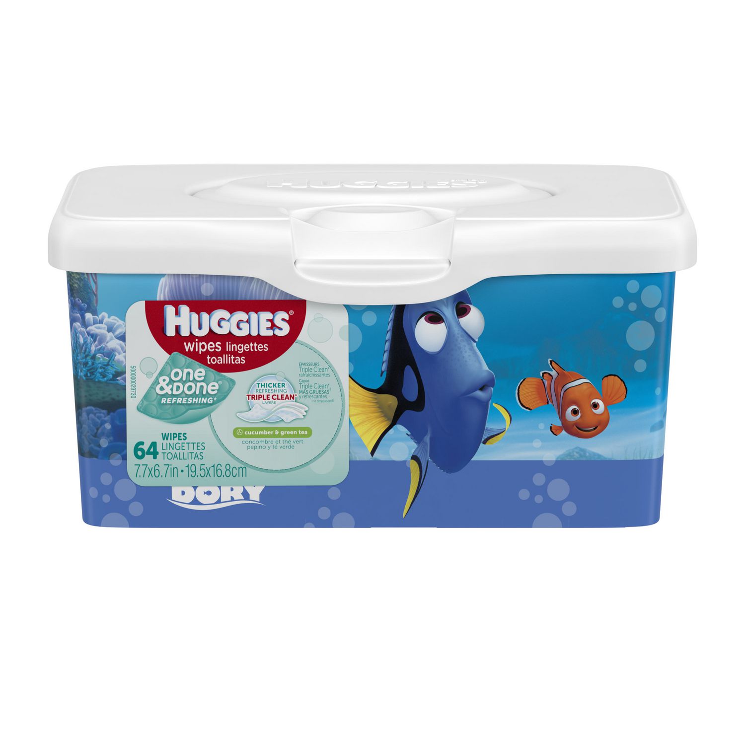 Huggies® One & Done Refreshing Wipes Tub Walmart Canada