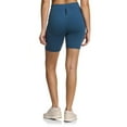 thumbnail image 3 of Reebok Women’s ‘Reflex’ High-Rise 7” Inseam Biker Shorts with Pockets, 3 of 6