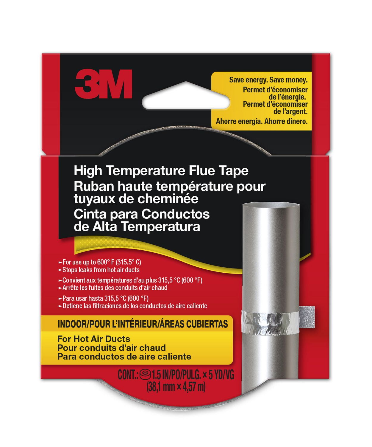 3M Canada HighTemperature Flue Tape Walmart Canada