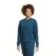 thumbnail image 1 of Reebok Women's Feels Good Meet & Greet Crew French Terry Sweatshirt, 1 of 6