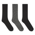 thumbnail image 1 of George Men's Crew Socks 3-Pack, 1 of 1