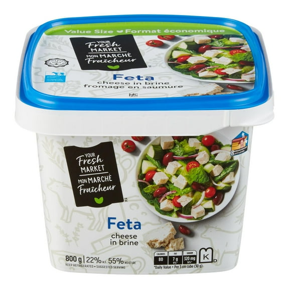 Fromage feta Mon marché fraîcheur