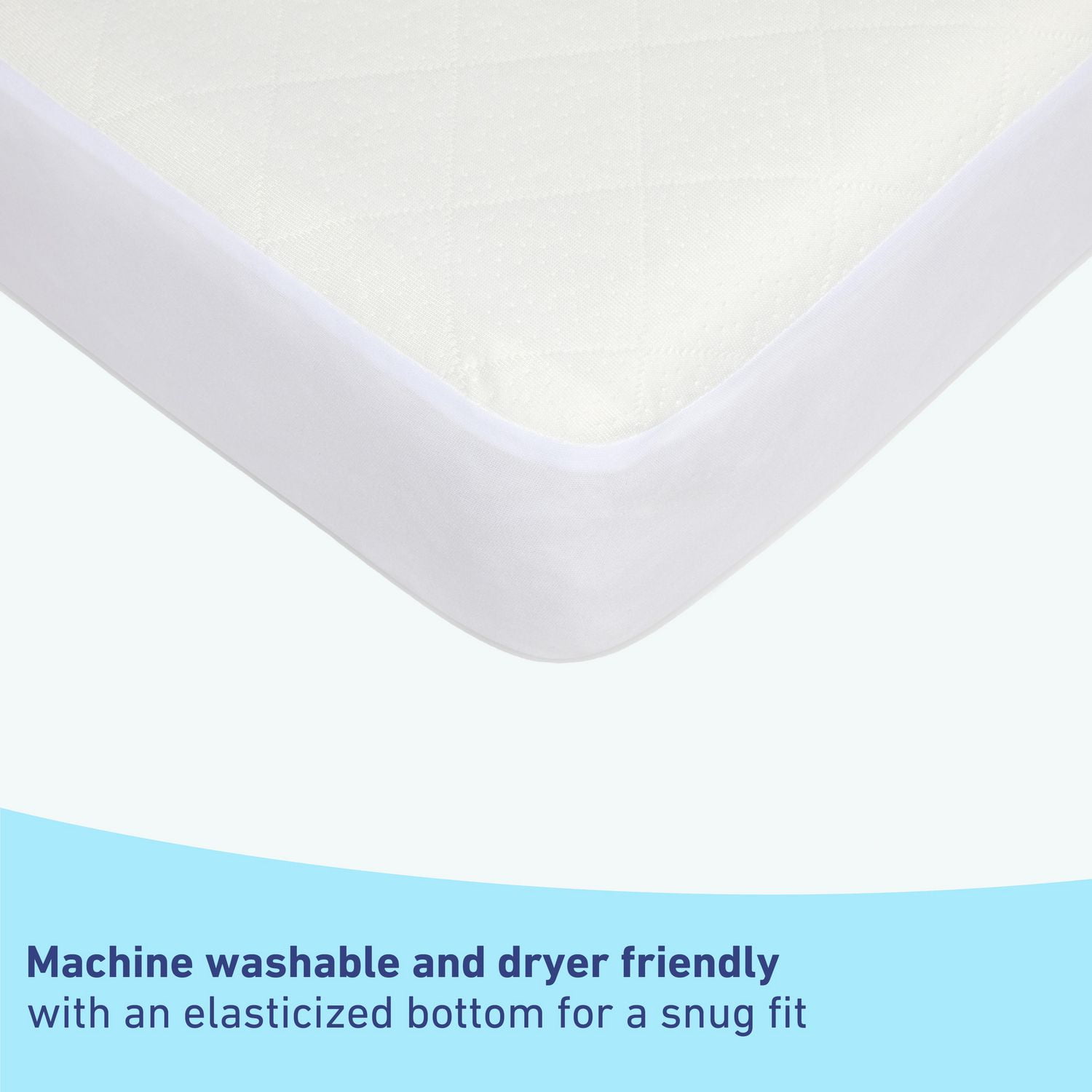 Graco Premium Waterproof Crib And Toddler Mattress Protector 2 Pack Standard Crib