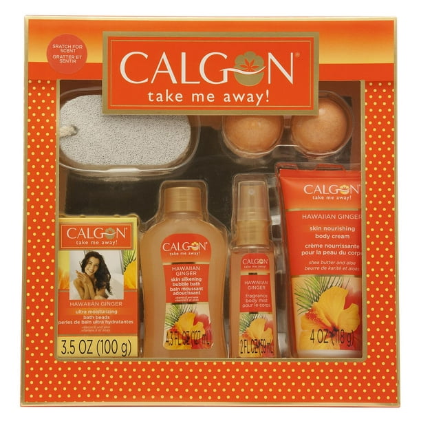 Calgon Ensemble-cadeau de 6 produits - gingembre hawaïen