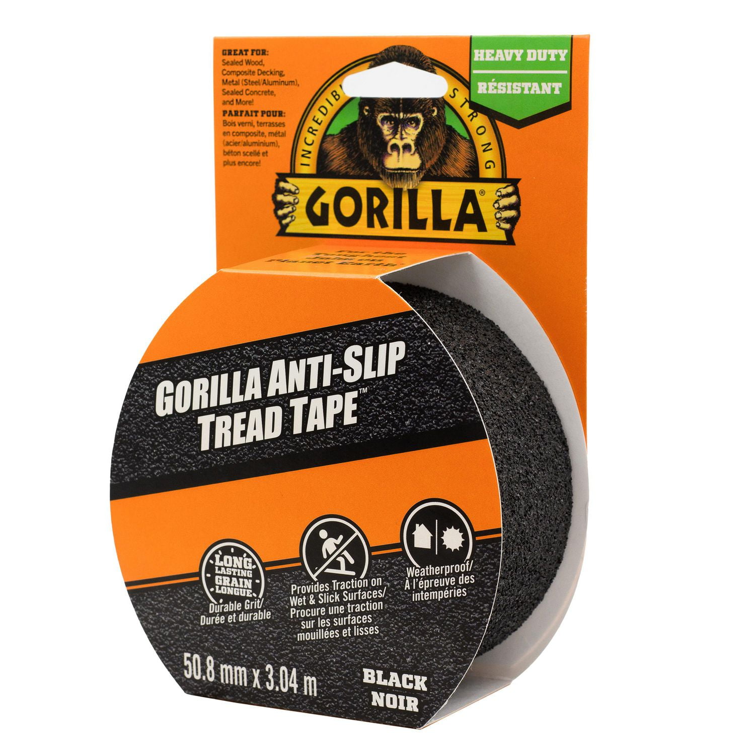 Anti-Slip Tread Tape, Heavy Duty 