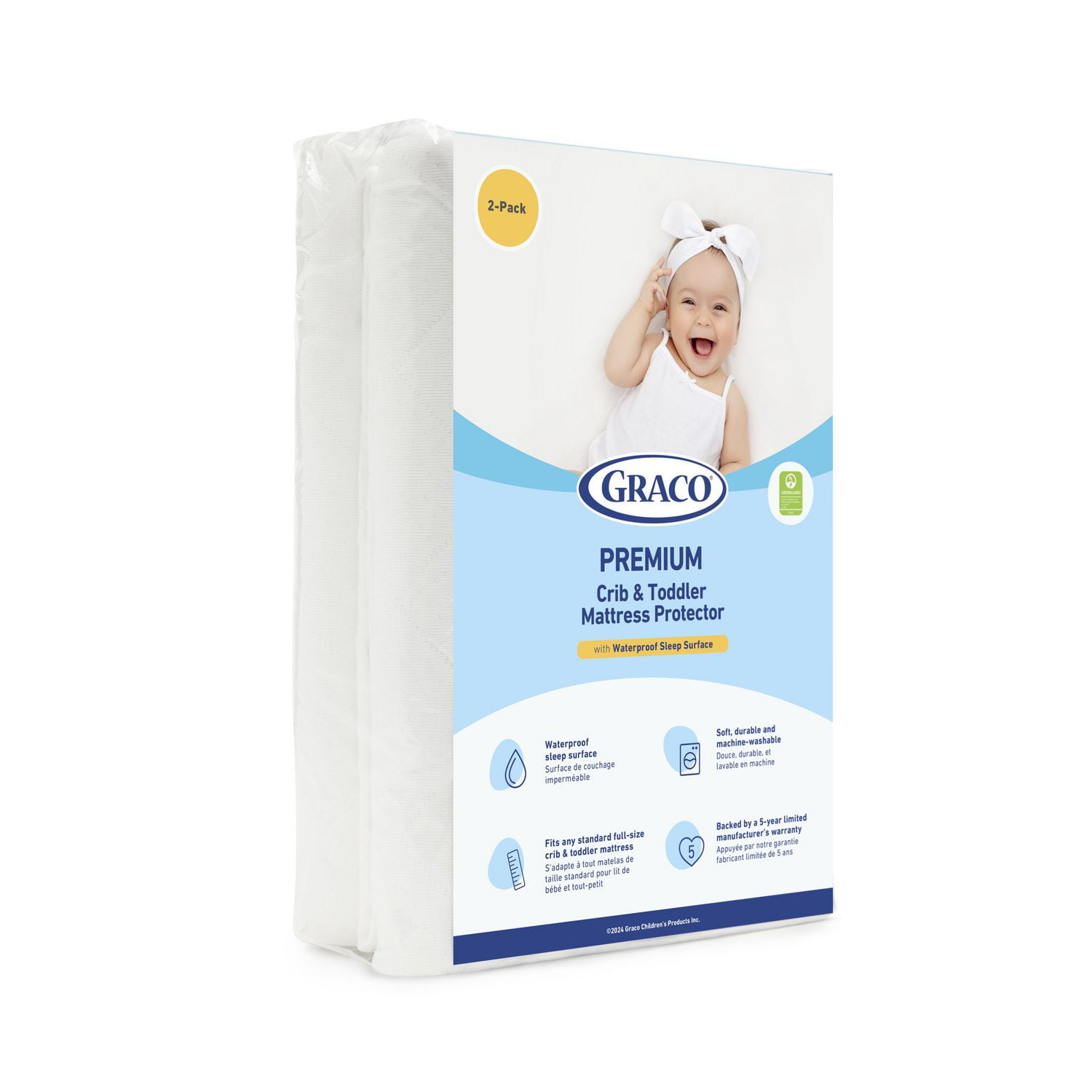 Graco mattress cover sale