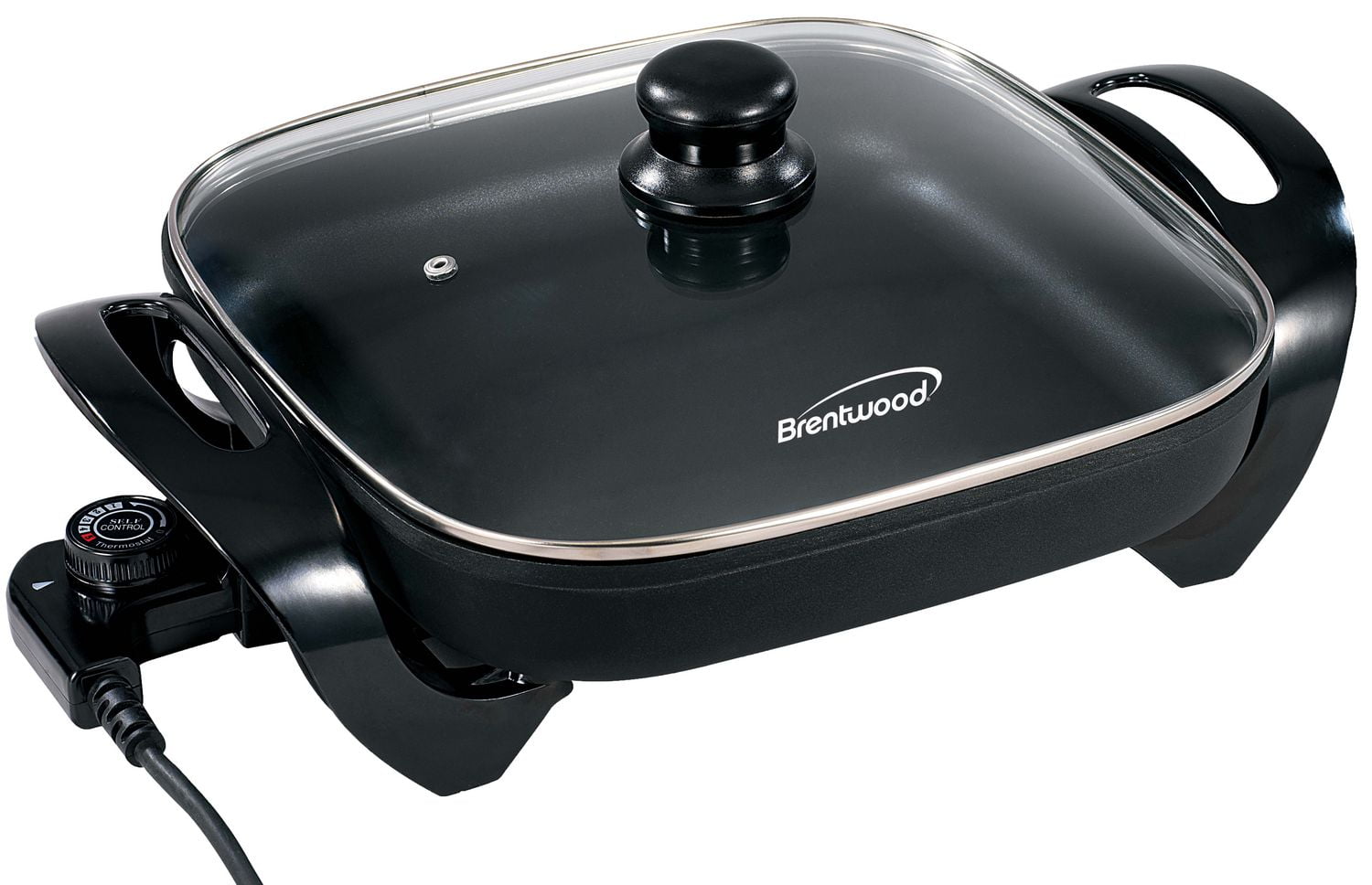 Brentwood 12 Non Stick Electric Skillet with Glass Lid SK65