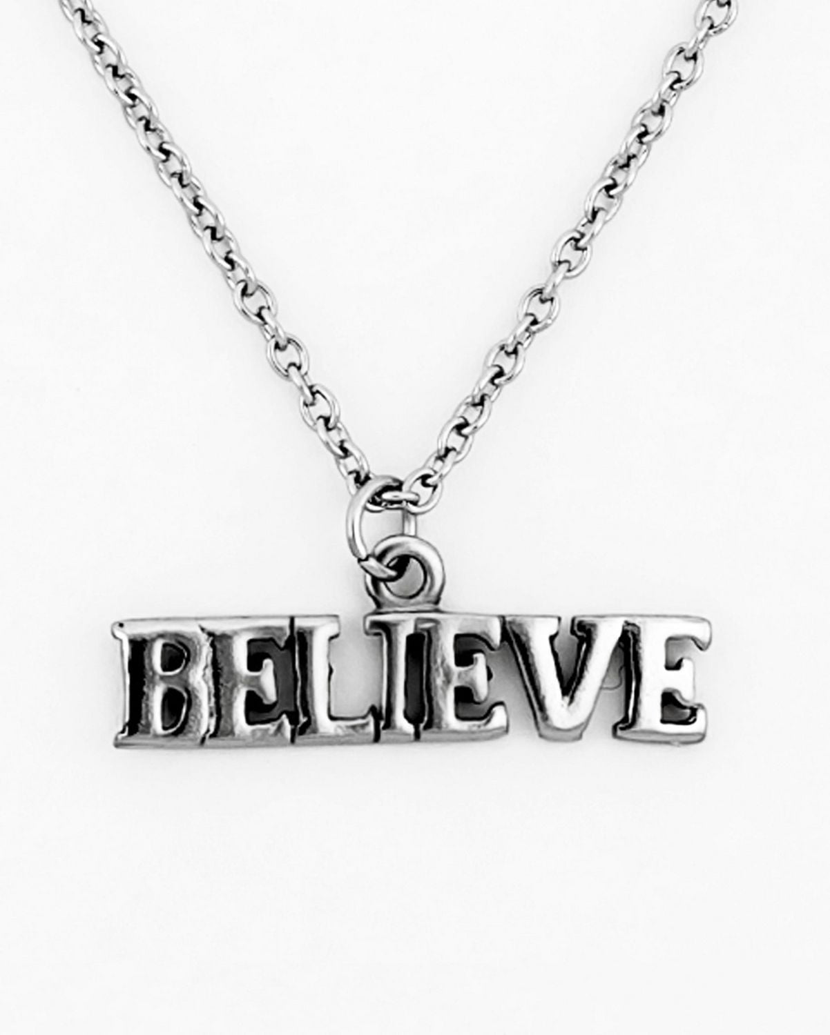 Save the Moment Necklace "believe with All Your Heart And Soul."