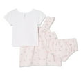 thumbnail image 2 of George Baby Girls' Skirtall 3-Piece Set, 2 of 2