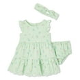 thumbnail image 1 of Ensemble 3 pièces avec robe George pour bébés filles, 1 of 2
