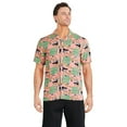 thumbnail image 1 of Rick and Morty Men's Resort Shirt, 1 of 3