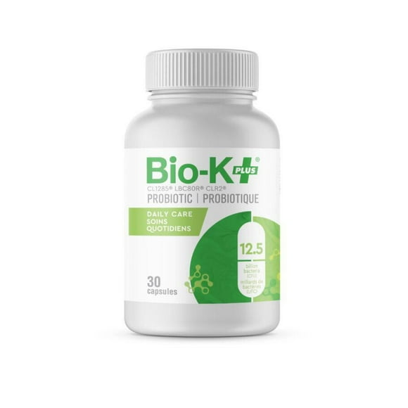 Bio-K Daily Care 12.5 Billion Bacteria | 30 Capsules, Bio-K Daily Care 12.5B