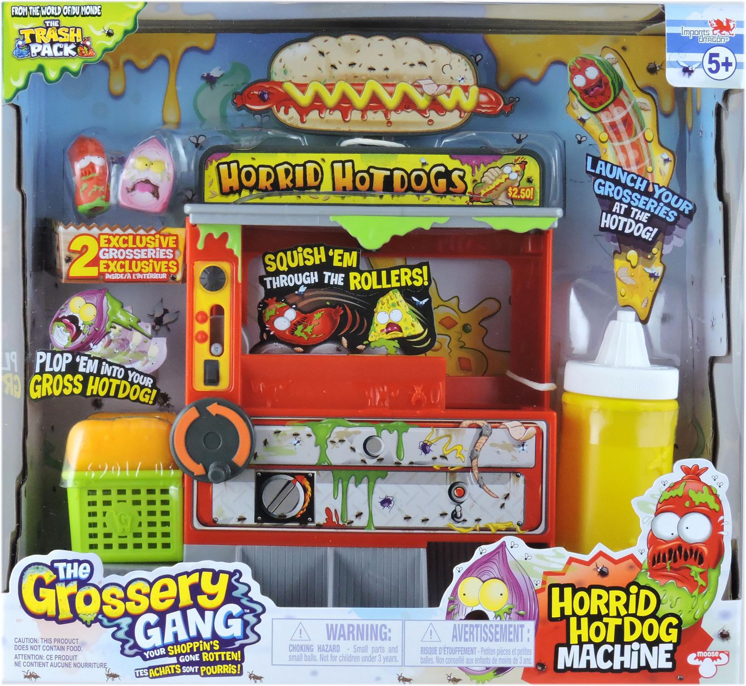 Grossery gang deals hot dog machine