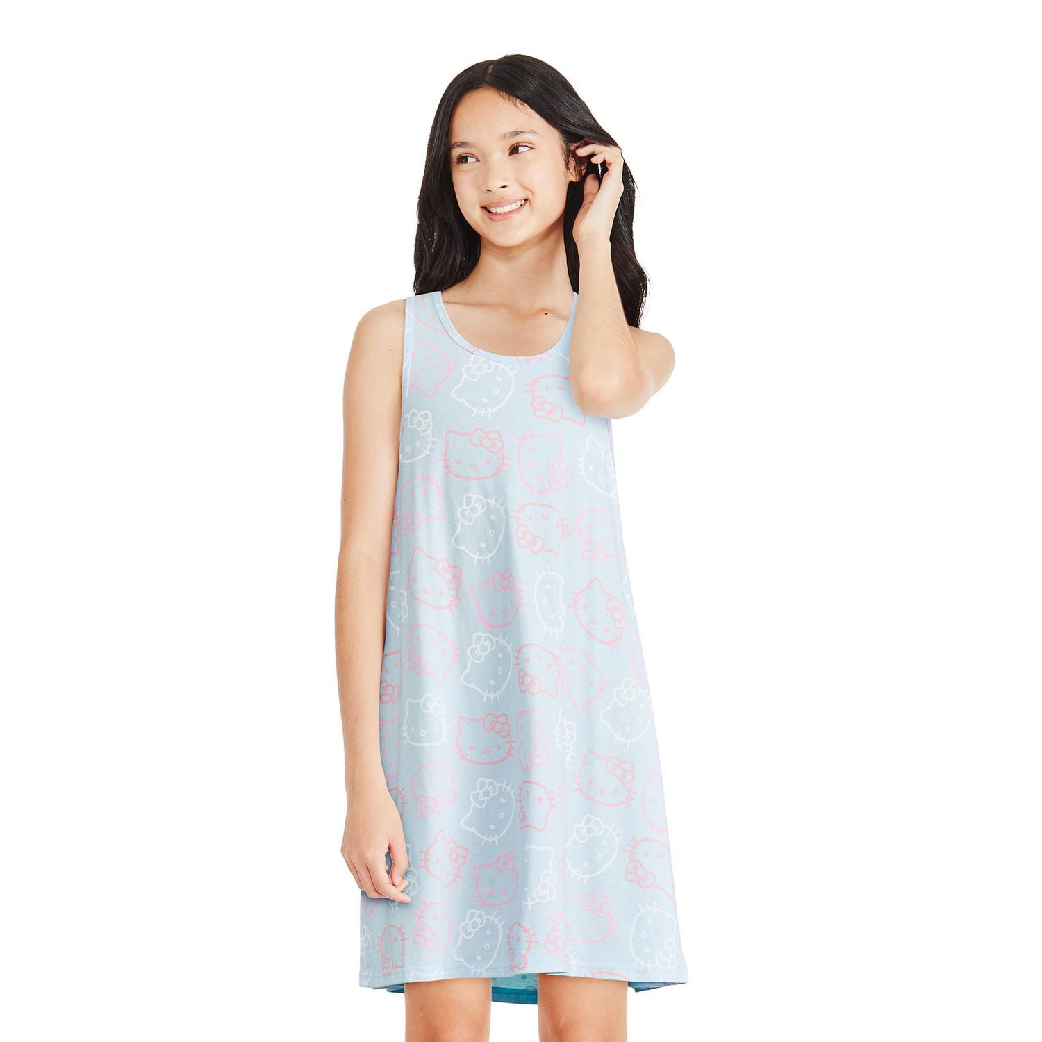 Hello Kitty Girls' Criss-Cross Back Dress