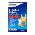 thumbnail image 1 of Pansements adhésifs tissue flexible Equate, Taille unique, 1 of 2