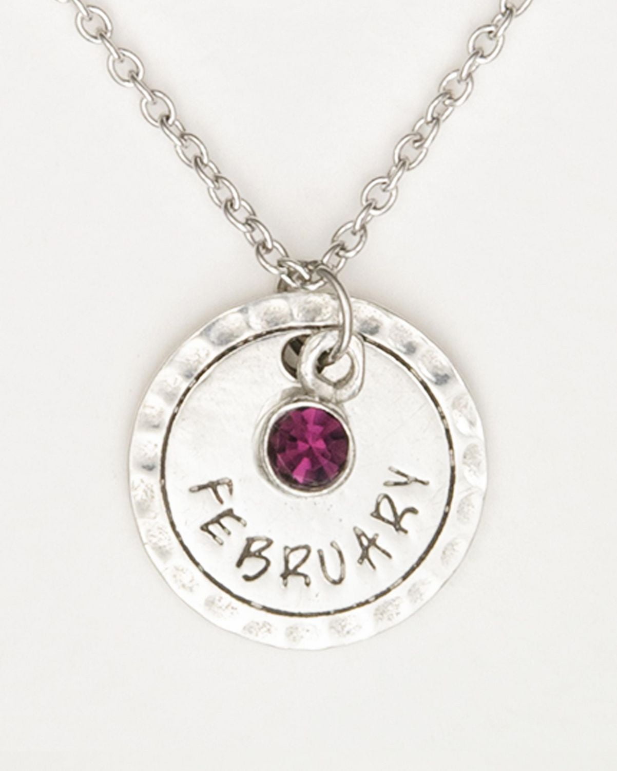 Save the Moment Necklace February Birthstone