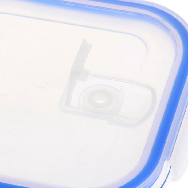 Boîte de conservation en verre de 1050ml - rectangle up-down - 2  compartiments