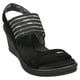 Sandales à talon compensé S-Sport pour femmes conçues par Skechers – image 1 sur 1