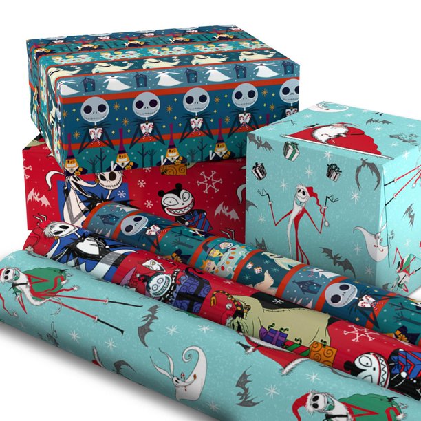 Hallmark Nightmare Before Christmas Wrapping Paper