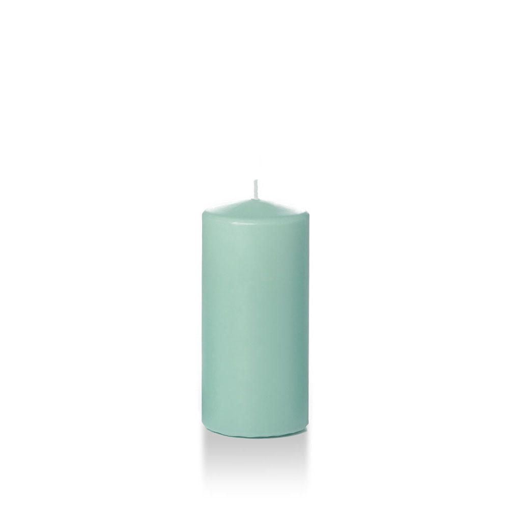 Yummi 2.8"x6" Pillar Candles 12 Tiffany Blue Walmart Canada