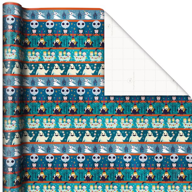 Hallmark Nightmare Before Christmas Wrapping Paper