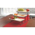 thumbnail image 1 of hometrends 3-Tier Serving Stand with Stoneware Plates, 1 of 1