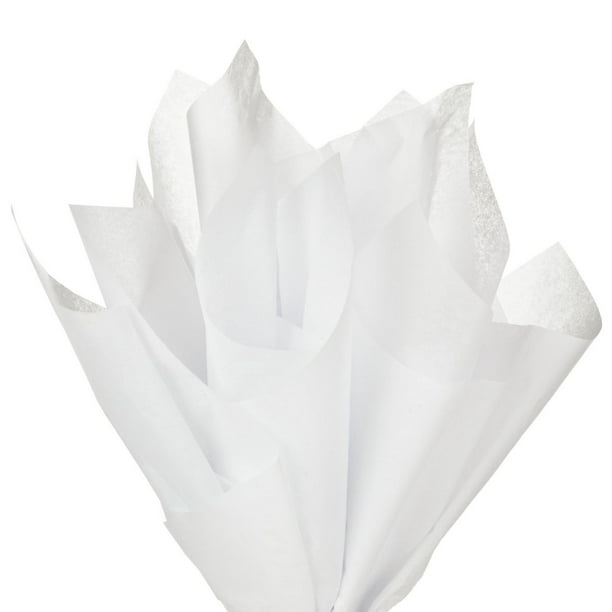 Papier de soie blanc en grande quantité pour emballer les cadeaux de Noël,  Hallmark (100 feuilles) Papier de soie en grande quantité de Hallmark 