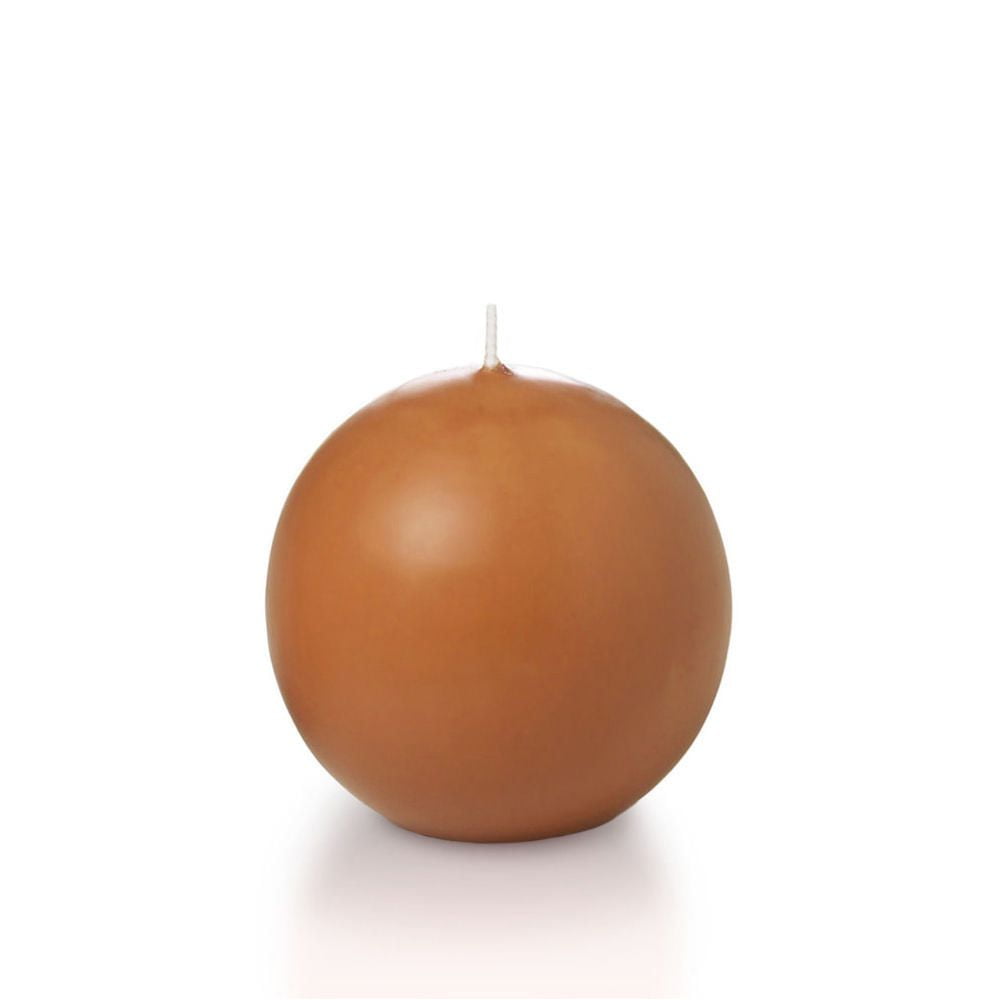 Yummi 2.8" Sphere Candles 12 Sienna Walmart Canada