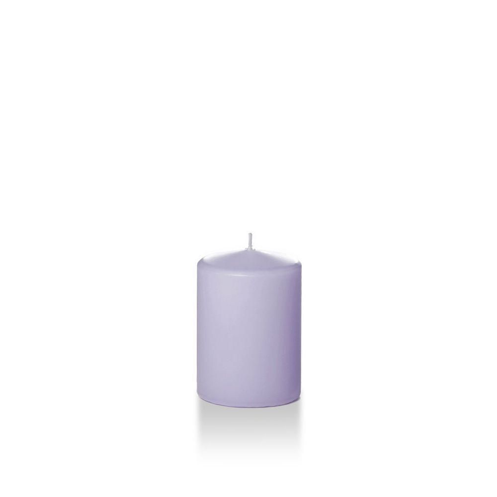 Yummi 2.8"x4" Pillar Candles 12 Lilac Walmart Canada